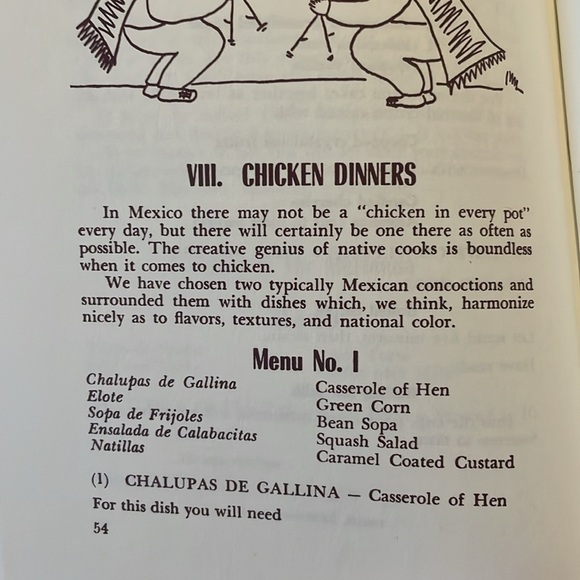 VINTAGE « MEXICAN » COOK BOOK - Picture 11 of 11